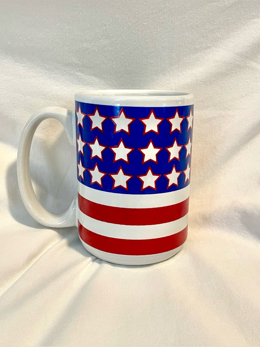 On Target Promotions Patriotic/Flag Coffee/Tea Mug/Cup - Stars & Stripes - USA